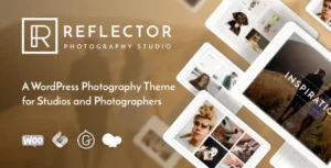 Reflector Photography WordPress Theme 95% OFF