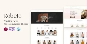Robeto - Multipurpose WooCommerce Theme 95% OFF