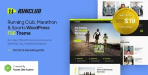 Runclub – WordPress Theme | 95% OFF