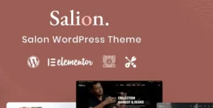 Salion - Hair Salon WordPress Theme 95% OFF