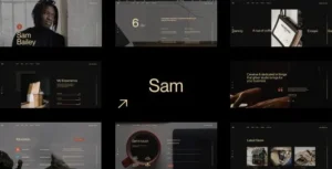Sam Bailey – Personal CV/Resume WordPress Theme 95% OFF