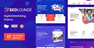 SEO Lounge - Digital Marketing Theme 95% OFF
