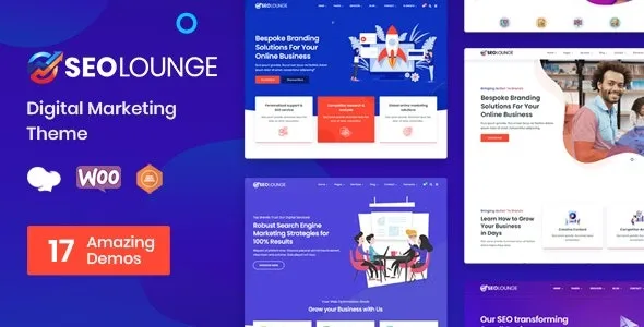 SEO Lounge – Digital Marketing Theme 95% OFF