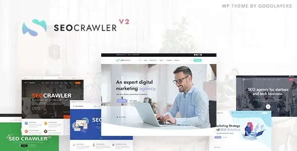 SEOCrawler – SEO & Marketing Agency WordPress Theme 95% OFF