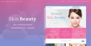 Skin Beauty – Spa WordPress Theme 95% OFF