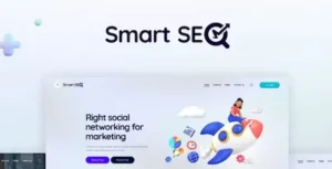 SmartSEO – SEO & Marketing Services WordPress Theme 95% OFF