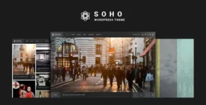 SOHO – Photography WordPress Theme 95% OFF