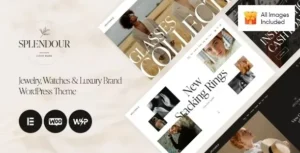 Splendour – Jewelry & Watches WordPress Theme 95% OFF
