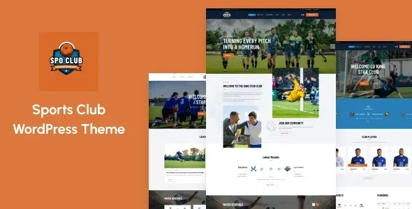 SpoClub – Sports Club WordPress Theme 95% OFF