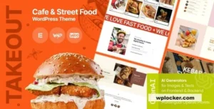 Takeout - Cafe & Fast Food WordPress Theme 95% OFF