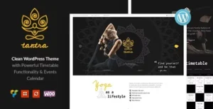 Tantra – A Yoga Studio and Fitness Club WordPress Theme 95% OFF
