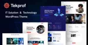 Tekprof - IT Solution & Technology Theme 1.0.2 [Latest]