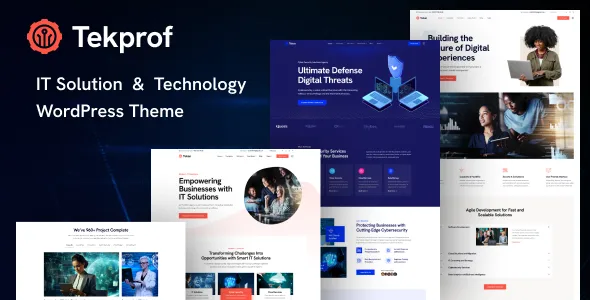Tekprof – IT Solution & Technology Theme 1.0.2 [Latest]