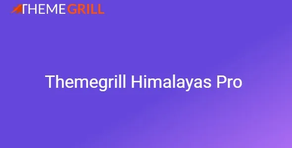 Themegrill Himalayas Pro 95% OFF