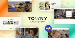 Towny – WordPress Theme 95% OFF