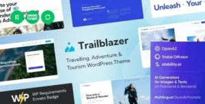 Trailblazer - Travel Theme + AI 95% OFF