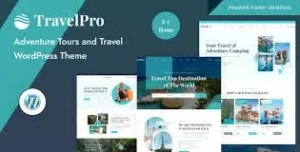 TravelPro – Adventure Tours and Travel Agency WordPress Theme 95% OFF