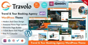 Travolo - Travel & Tour Booking WordPress Theme 95% OFF