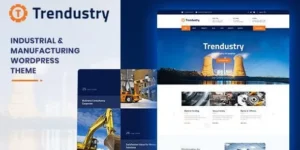 Trendustry – Industrial & Manufacturing WordPress Theme 95% OFF