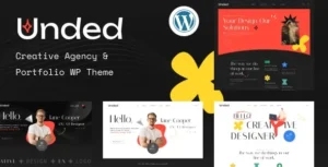 Unded – Creative Agency and Portfolio WordPress Theme 95% OFF