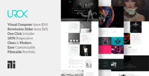 Urok - Fashion Photography Theme 95% OFF