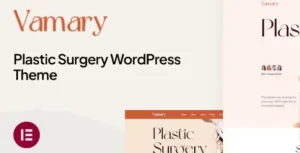 Vamary - Plastic Surgery WordPress Theme 95% OFF
