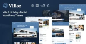 Villoz . - Villa & Holidays Rental WordPress Theme 95% OFF