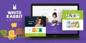 White Rabbit - Kids Toys & Children Clothing Store Theme 95% OFF