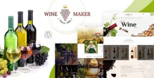 Wine Maker – Winery WordPress Shop Theme 95% OFF