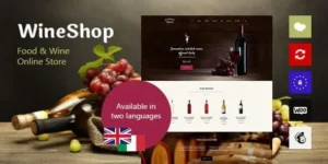 WineShop – Food & Wine Online Store WordPress Theme 95% OFF