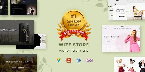WizeStore – WooCommerce Multipurpose Responsive WordPress Theme 95% OFF
