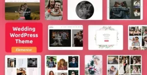 Woddingat - Wedding WordPress Theme 95% OFF