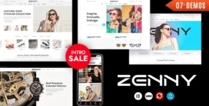 Zenny - Jewelry, Watches Elementor Theme [95% OFF]