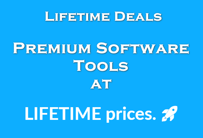 Premium software tools at LIFETIME prices