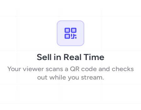 Sell Live While You Stream