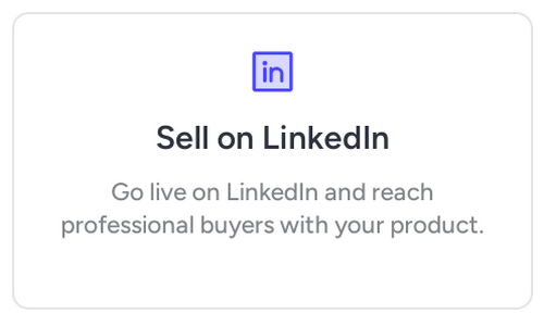 Sell Live While You Stream